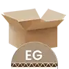 Enkelgolfs Amerikaanze vouwdozen fefco 0201