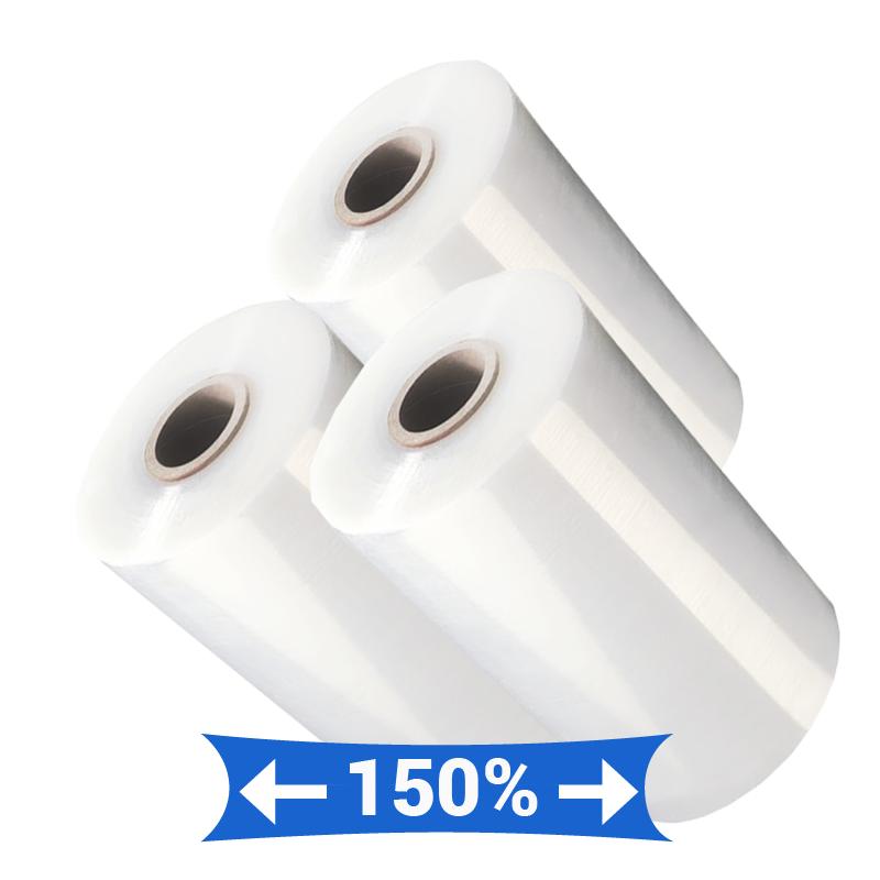 Machinefolie standaard 150% rek