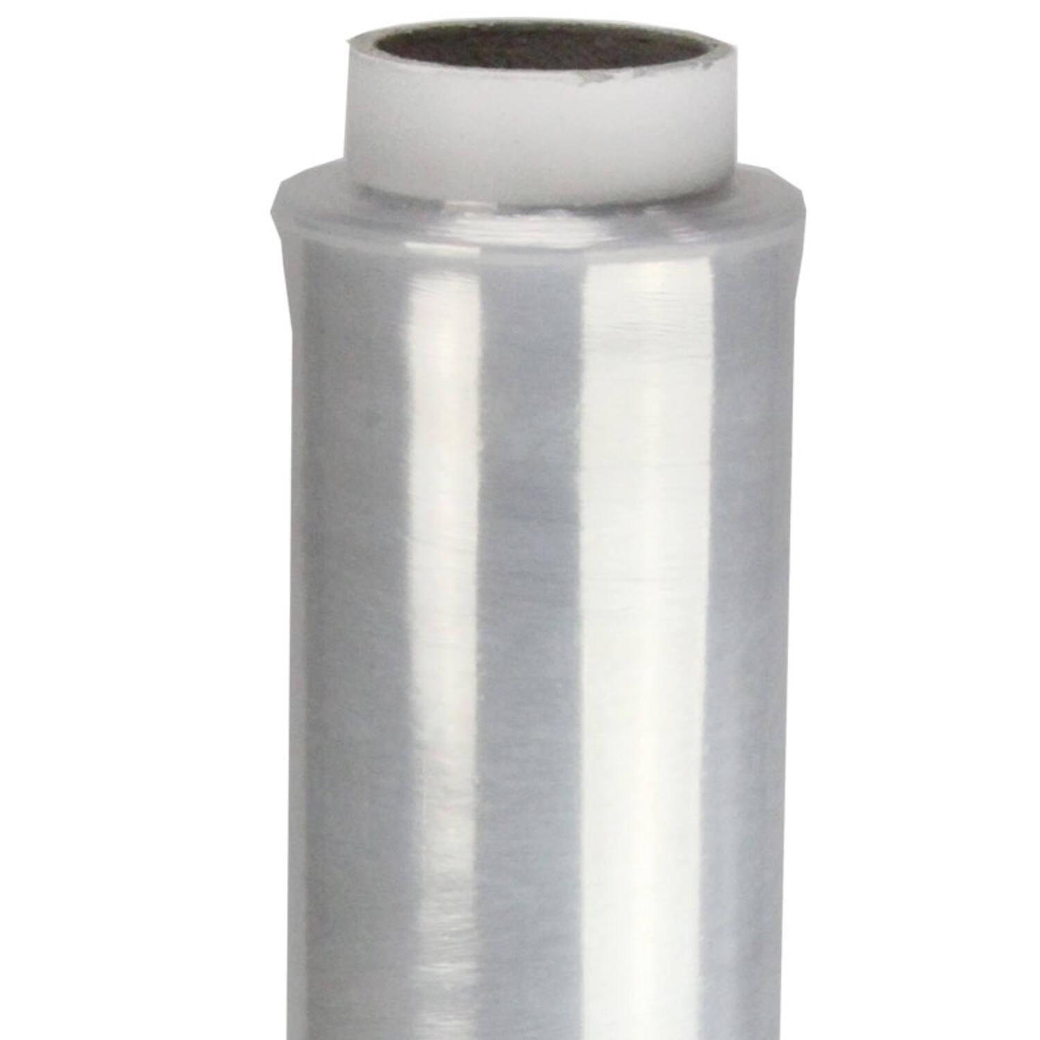 Handwikkelfolie 8 my 43cm x 600mtr Prestretch transparant