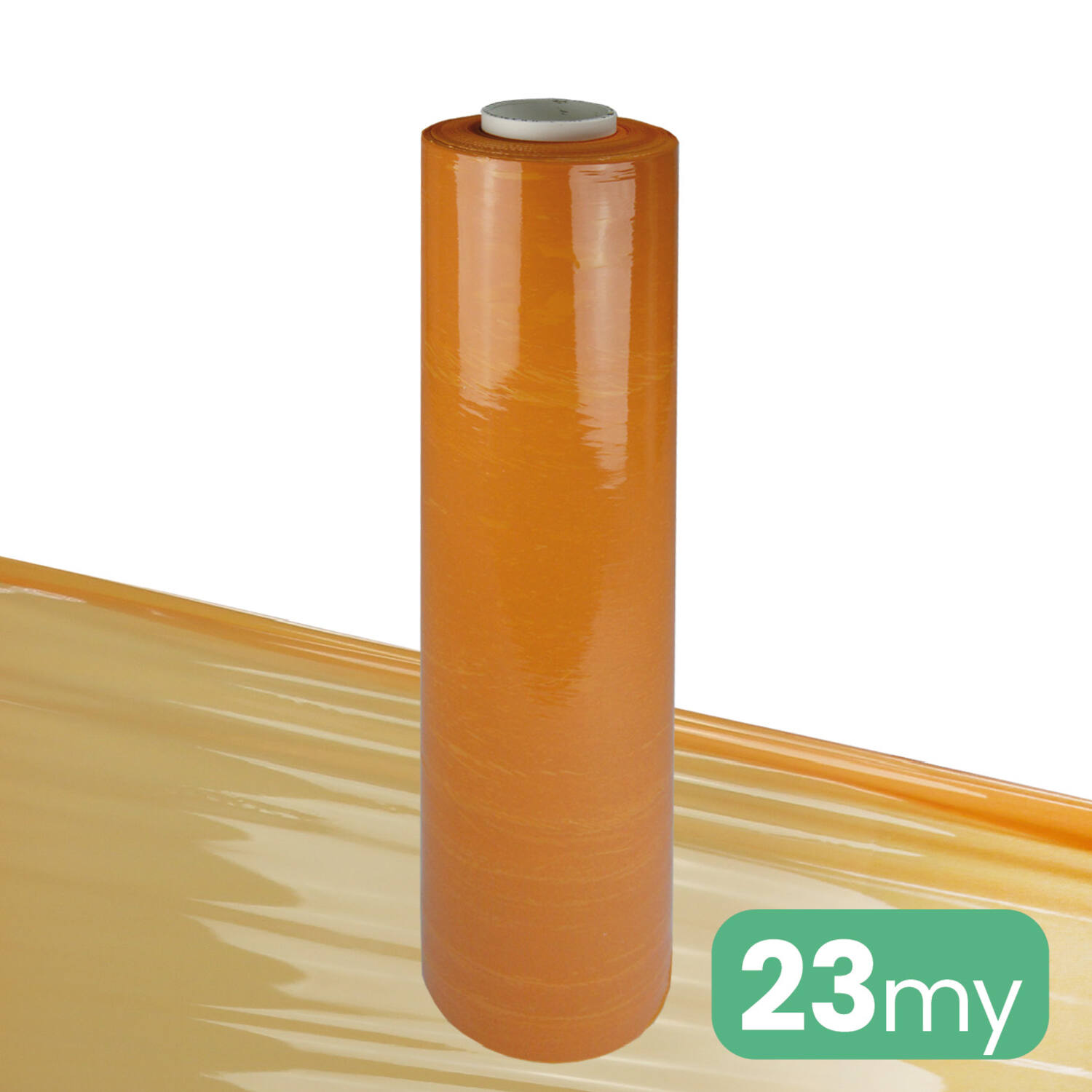 Handwikkelfolie 23my 50cm Oranje 270mtr