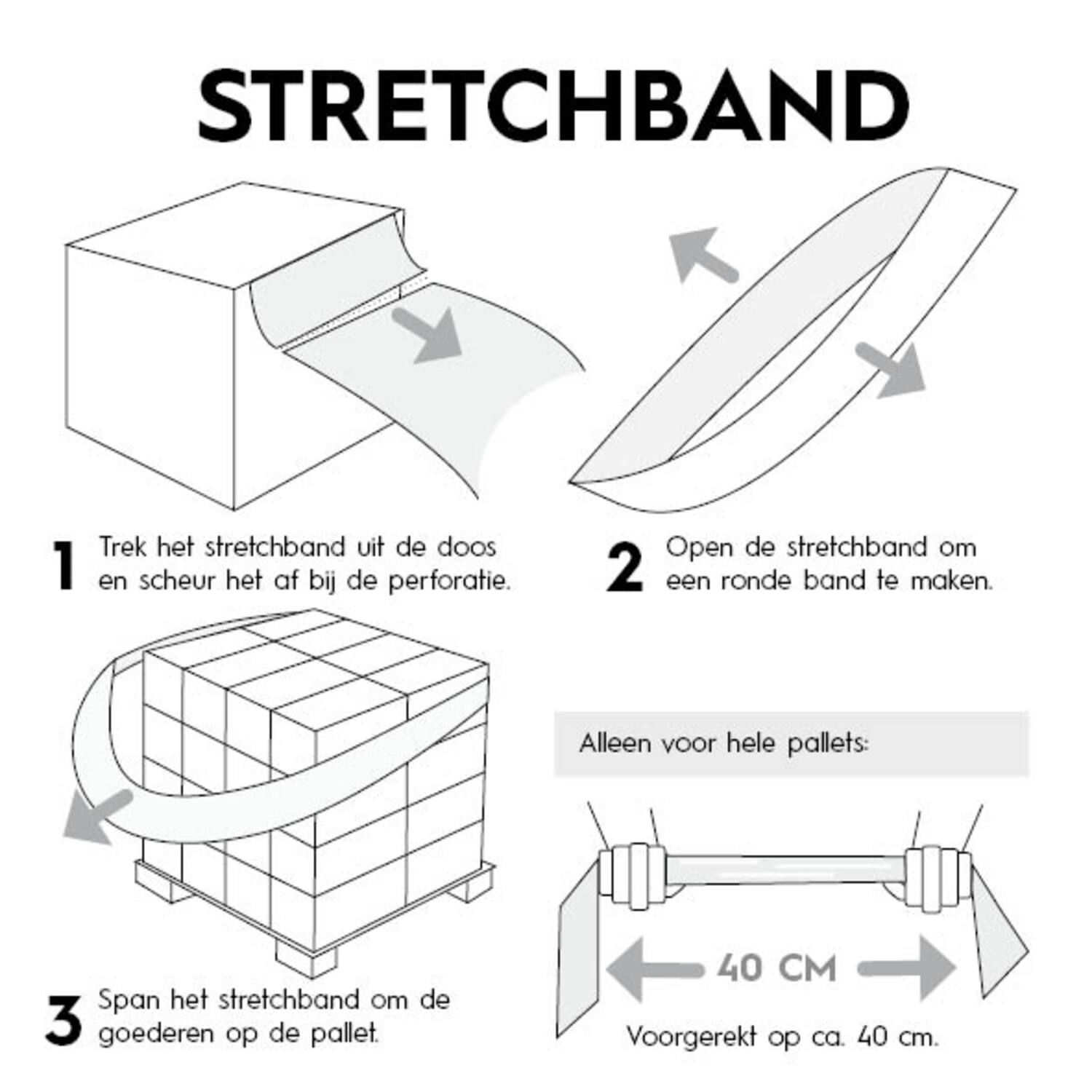 Fix Elastic stretchband 100mmx1.200mm red 100/ds