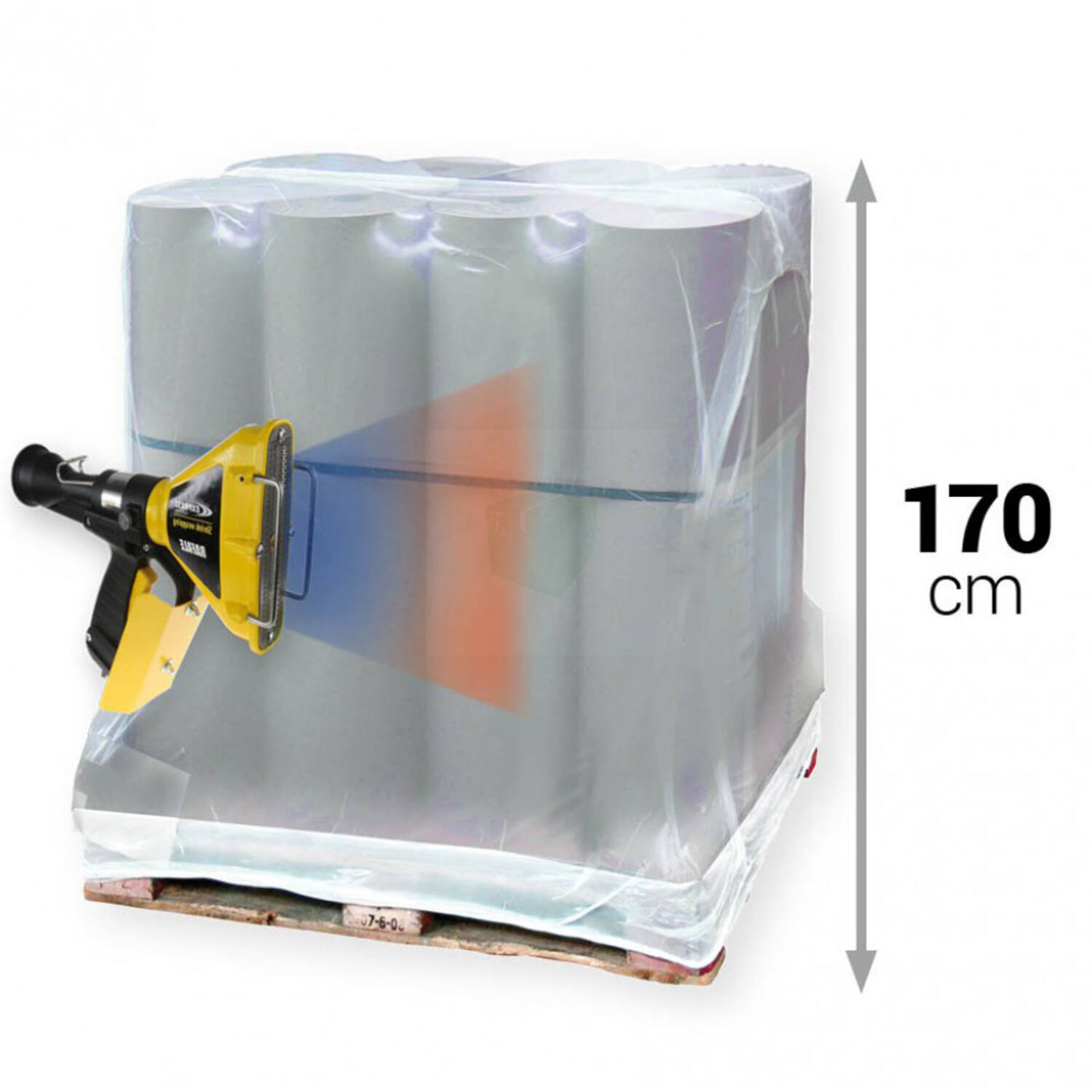 LDPE Krimphoes 100my 127x(2x54)x170cm