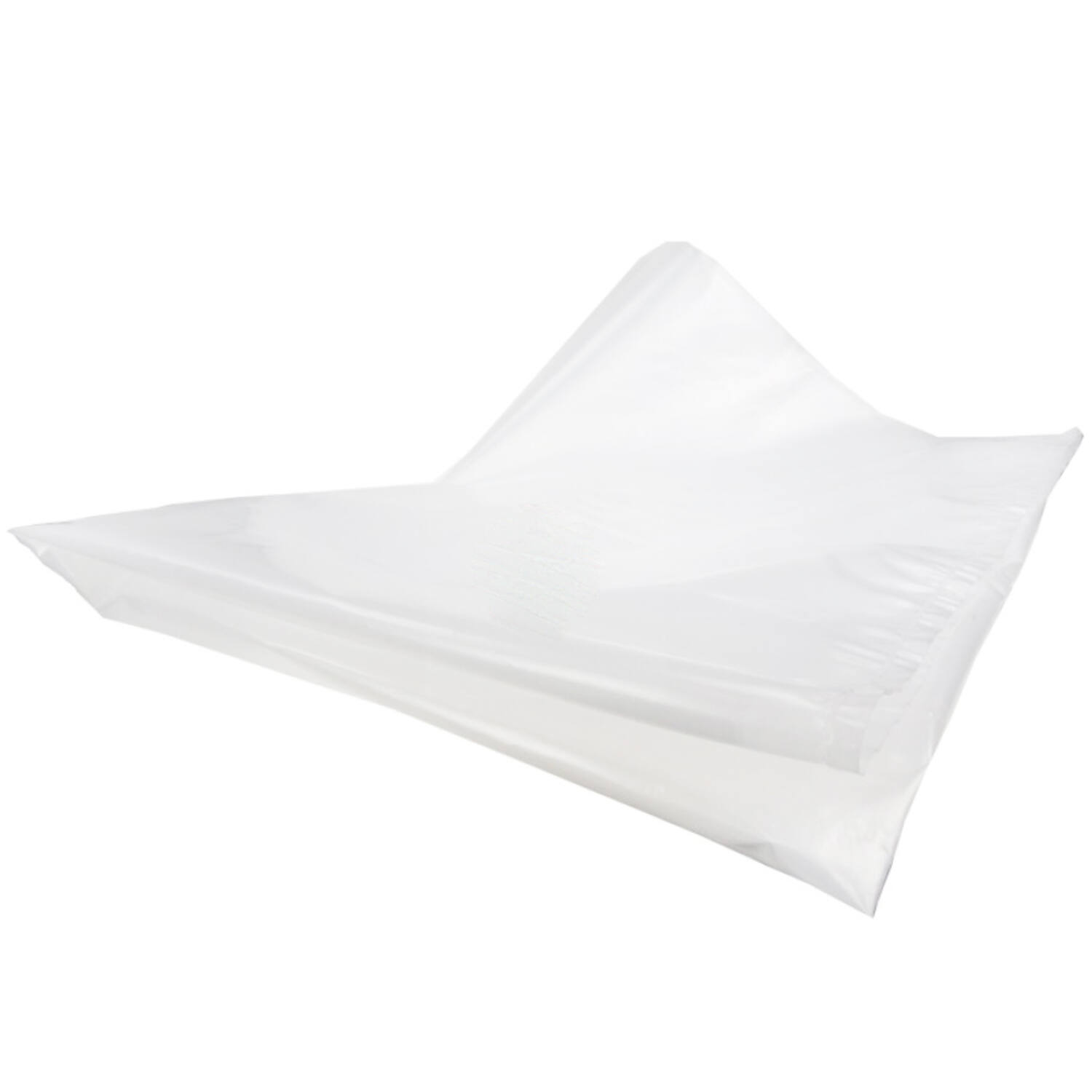 LDPE krimphoezen 127x(2x54)x210cm 100 my transparant