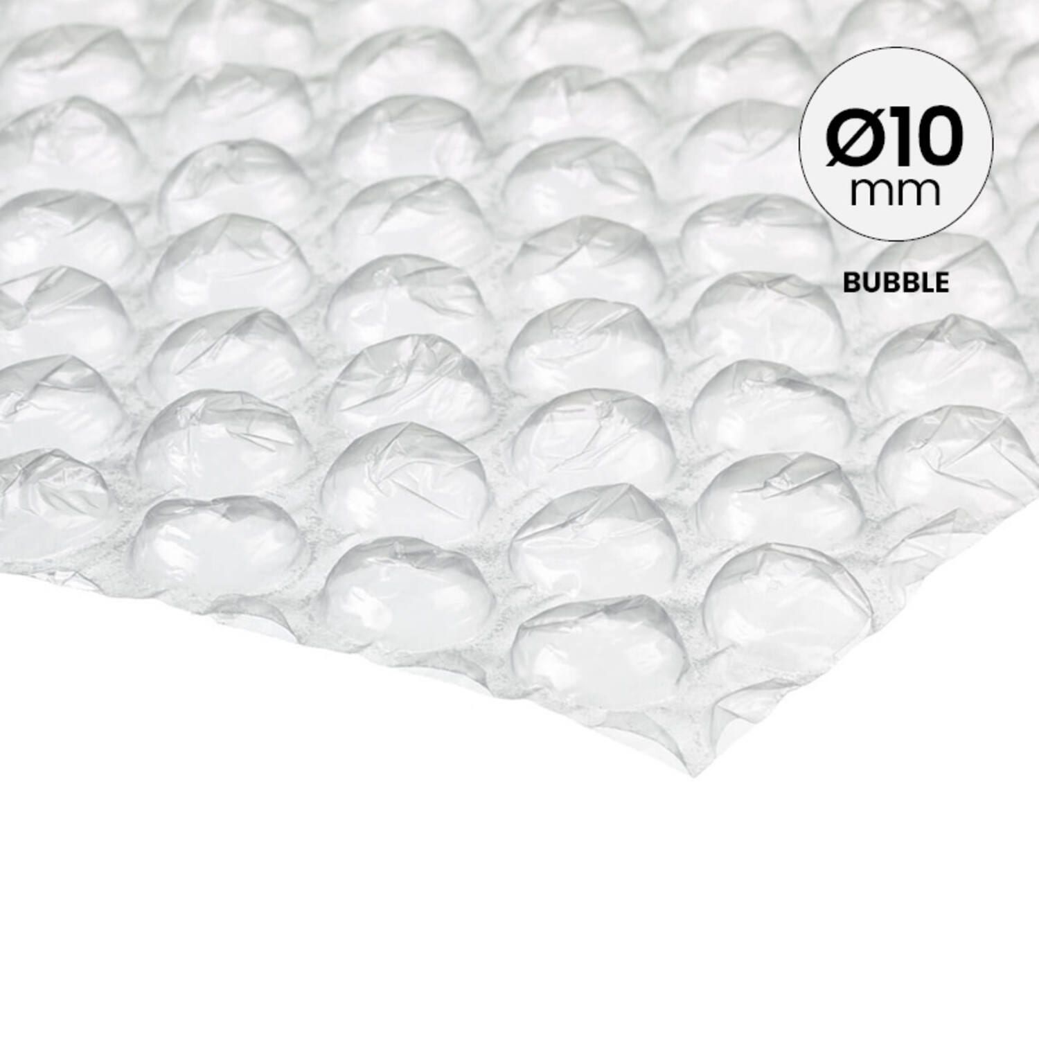 Luchtkussenfolie 40cm x 200mtr - 10x4mm nop T70
