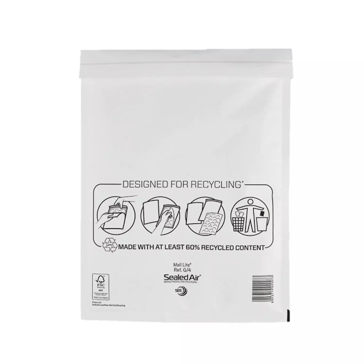 Luchtkussen envelop Mail Lite® Standard H/5 270x360mm wit