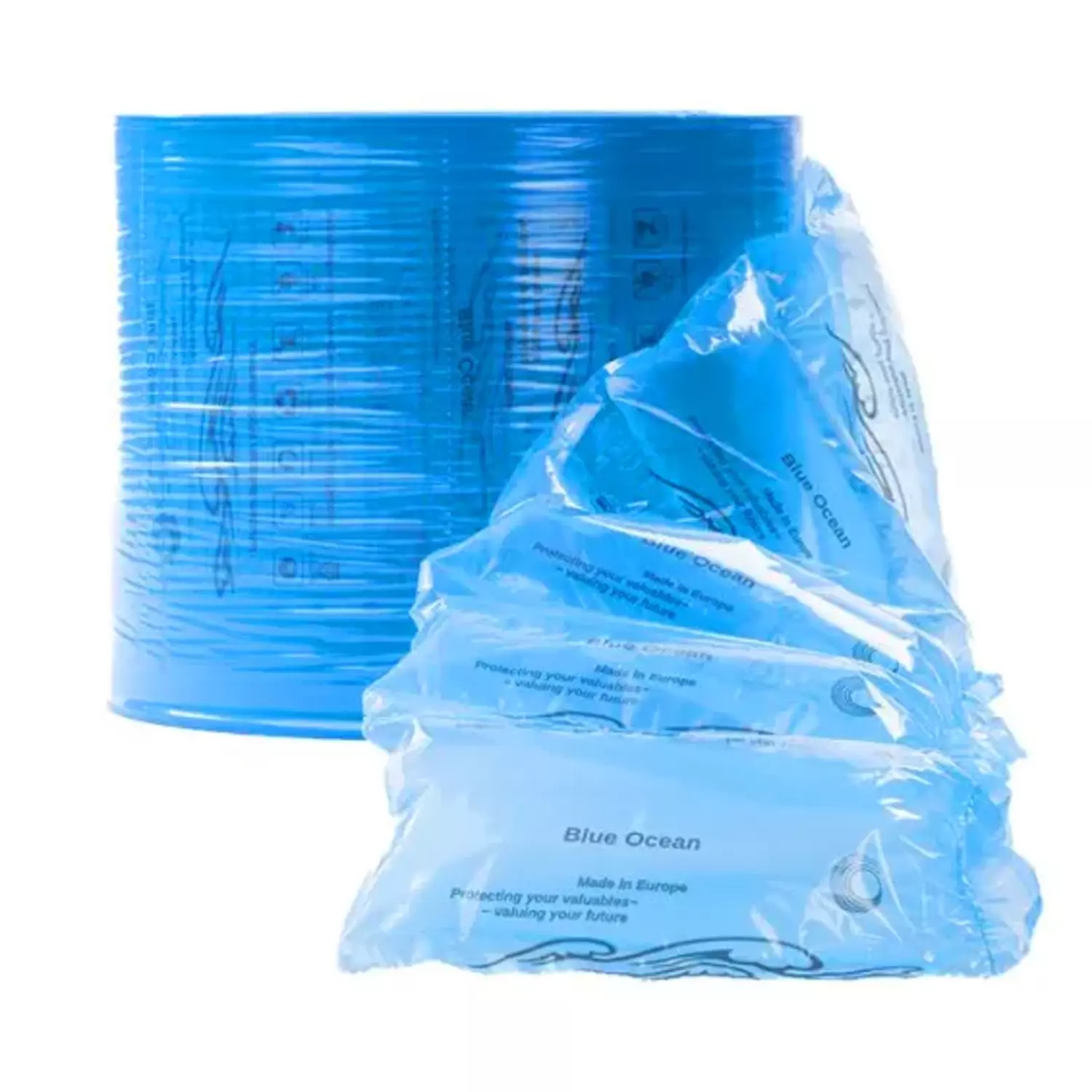 AEOLOS Blue Ocean luchtzakkenfolie 10x20cm