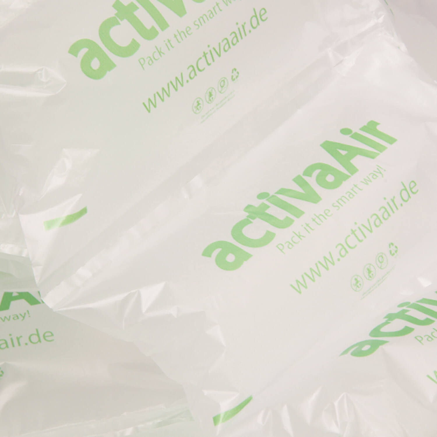 ActivaAir Basic luchtzakkenfolie 100x200mm 700mtr transparant