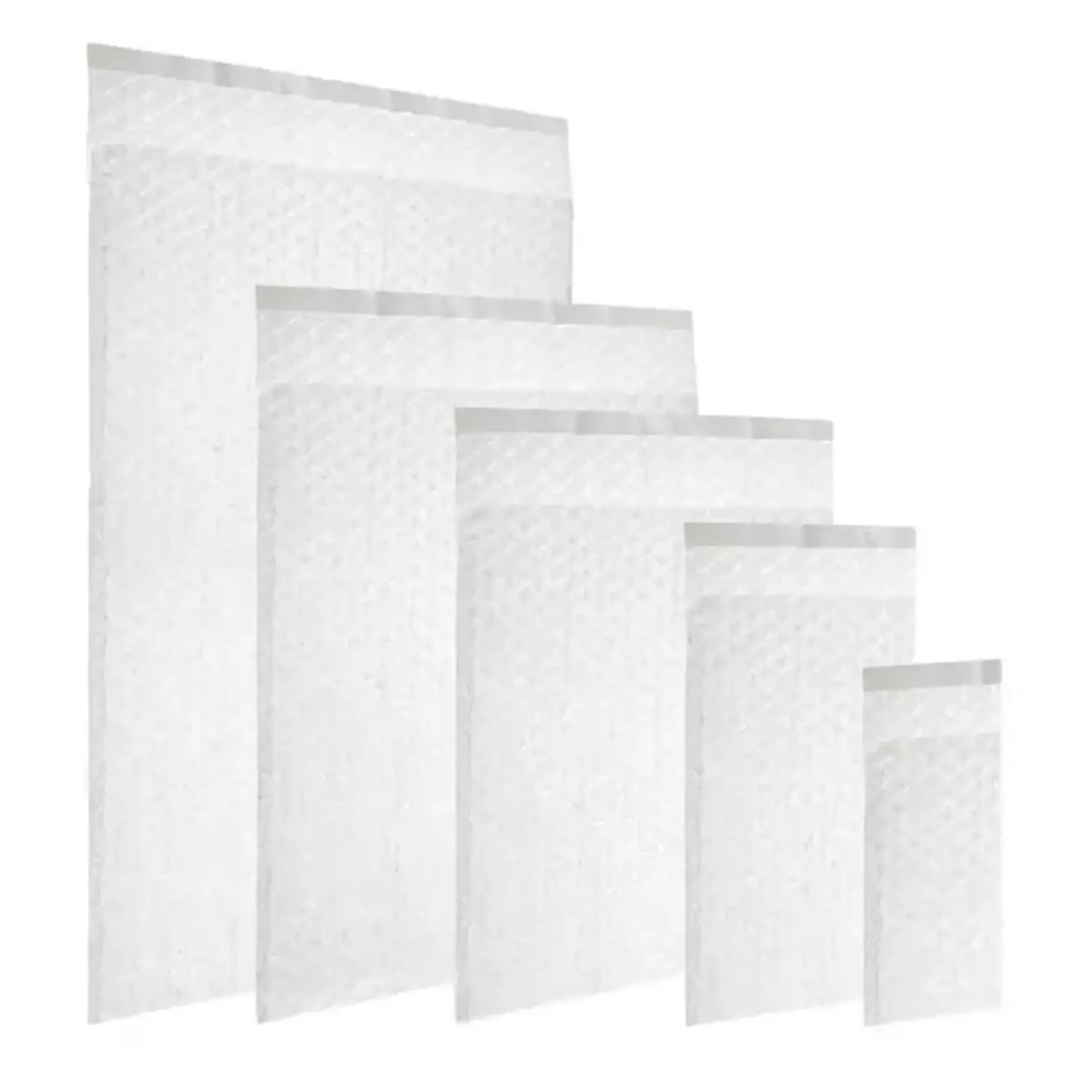 Luchtkussenfolie zakken 150x200mm + 50mm ZK klep