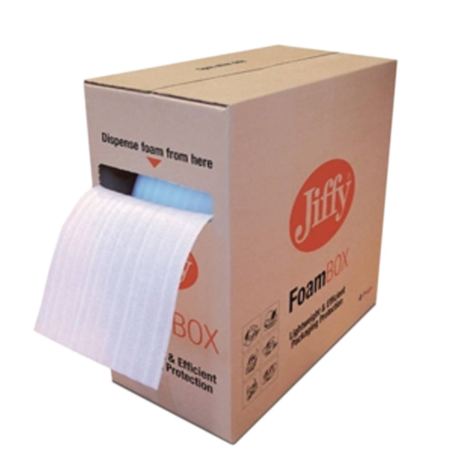 Schuimfolie Foambox 285mm 80m 2mm