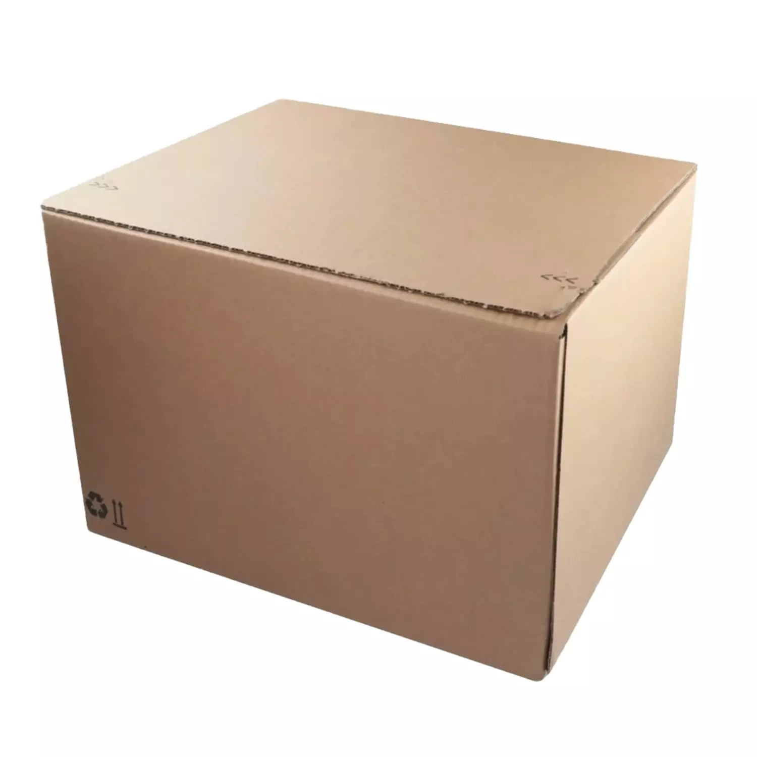 Verzendbox 9 400x260x250mm EG bruin autolock + plakstrip