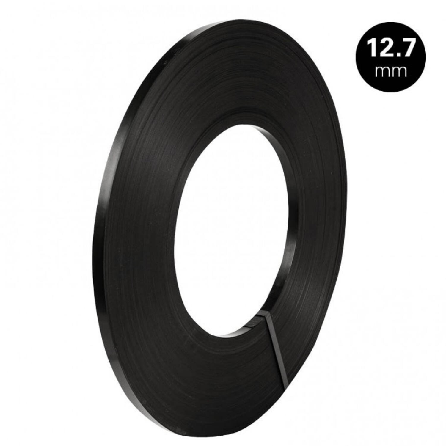 Staalband 12,7mm 05 EV zwart gelakt