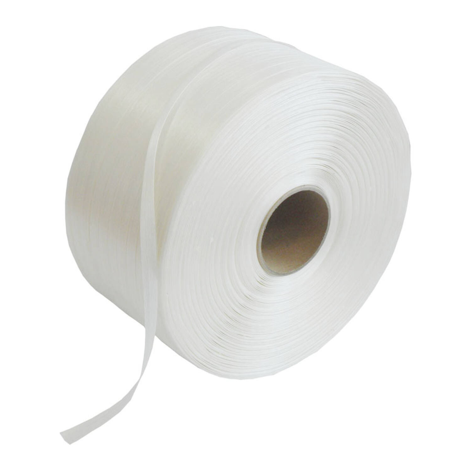 Polyesterband 50 S 16mm x 850mtr wit
