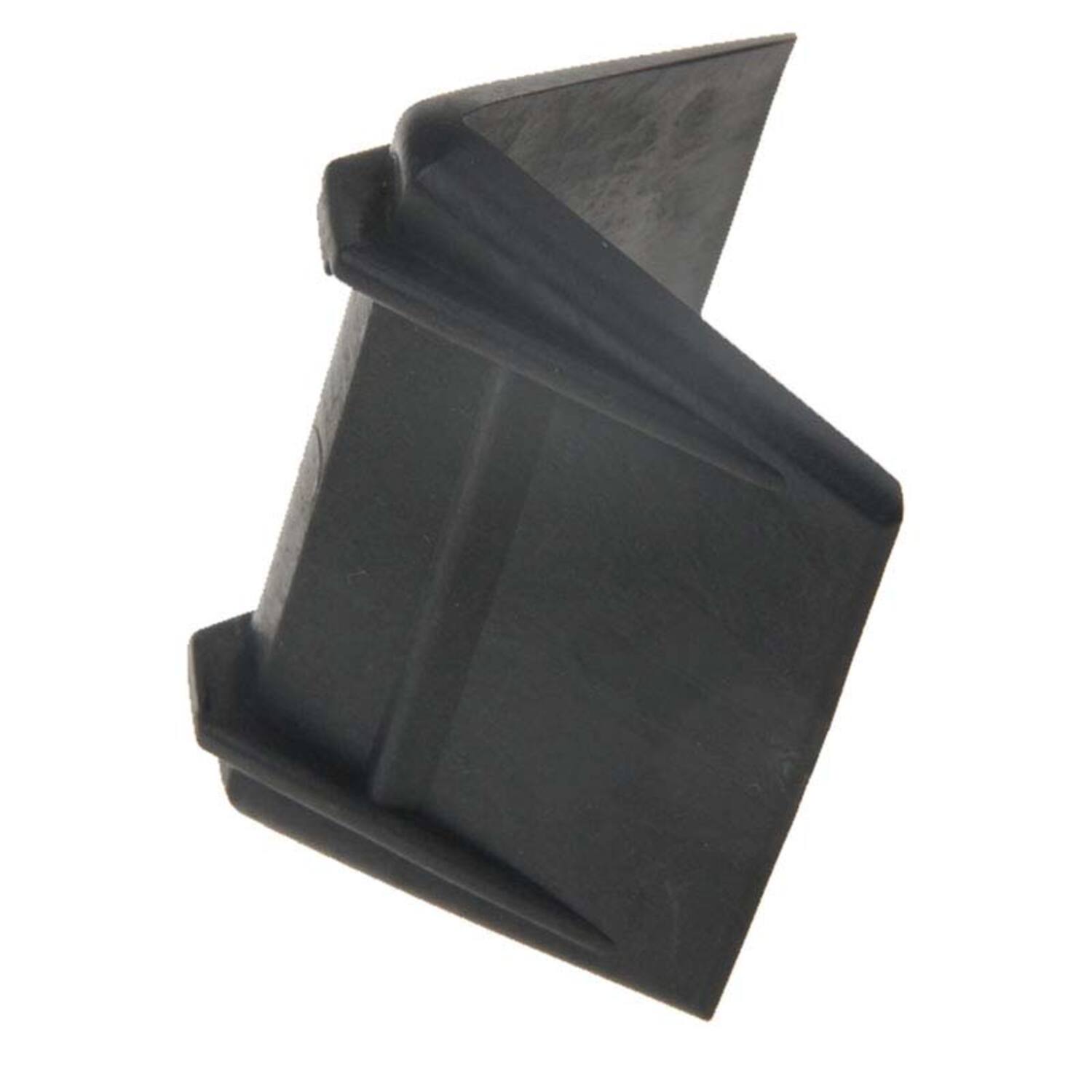 Kunststof beschermhoek 50 x 30 mm zwart