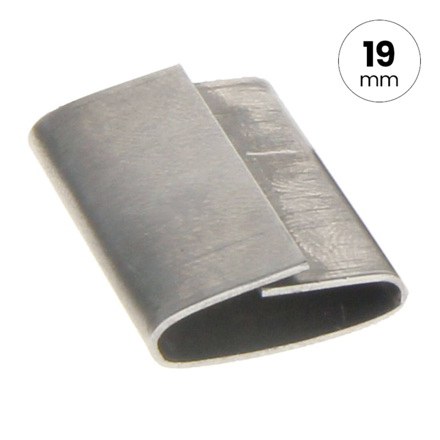 Sluitzegels Staal 19x25x0,6mm overlap