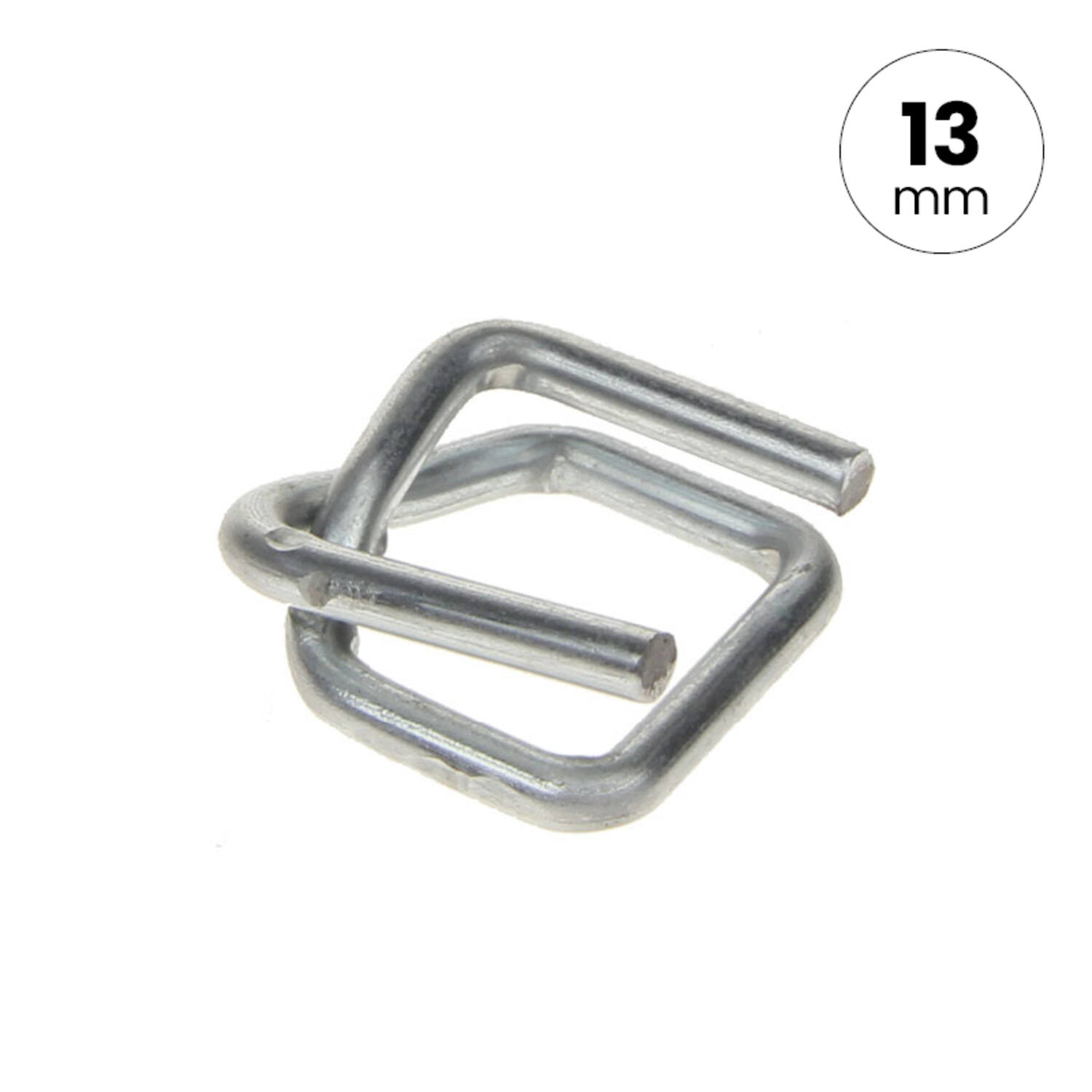 Metalen gesp FIXCLIP(B-4) 13mm 3,3mm draad