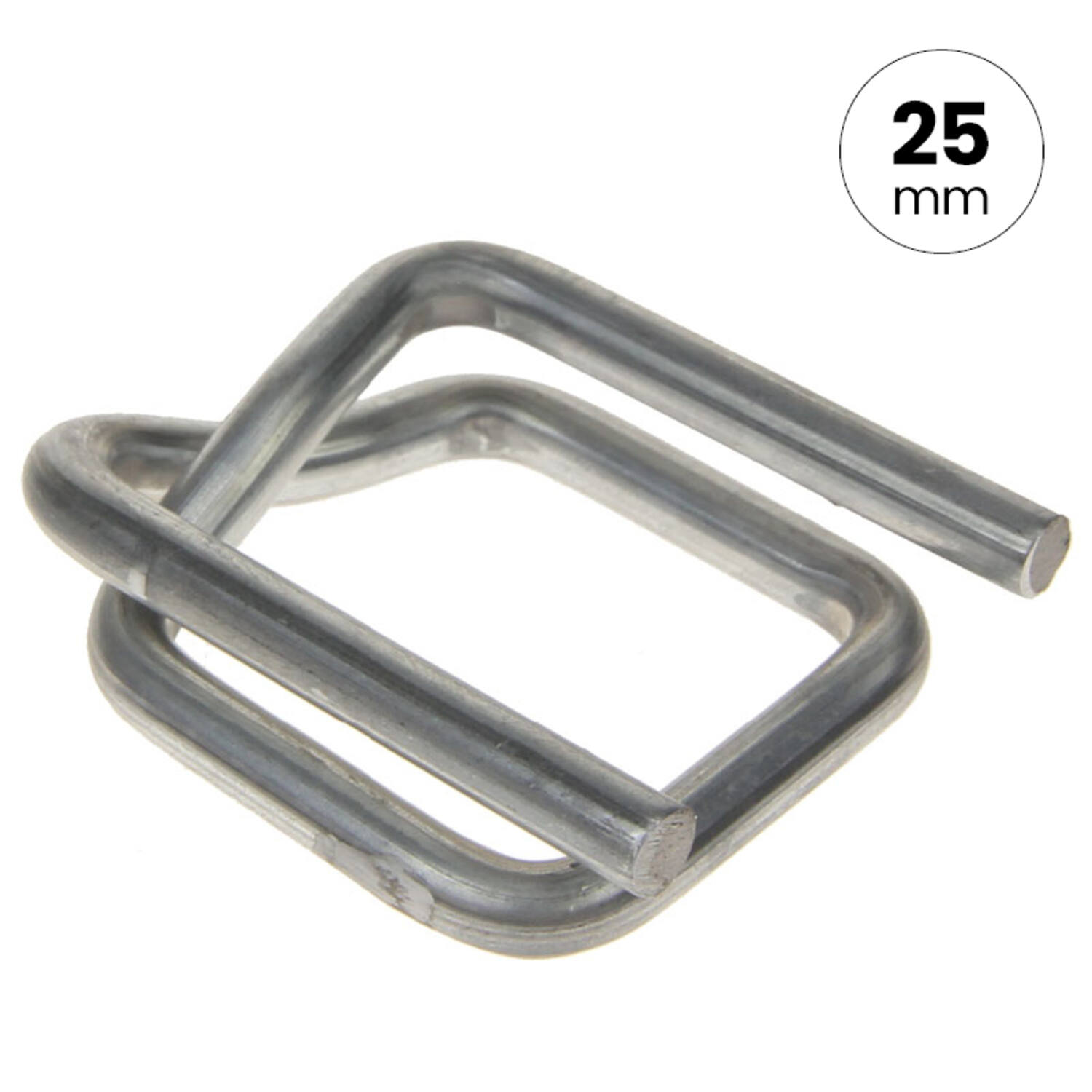 Metalen gesp FIXCLIP(B-8) 25mm 500/ds