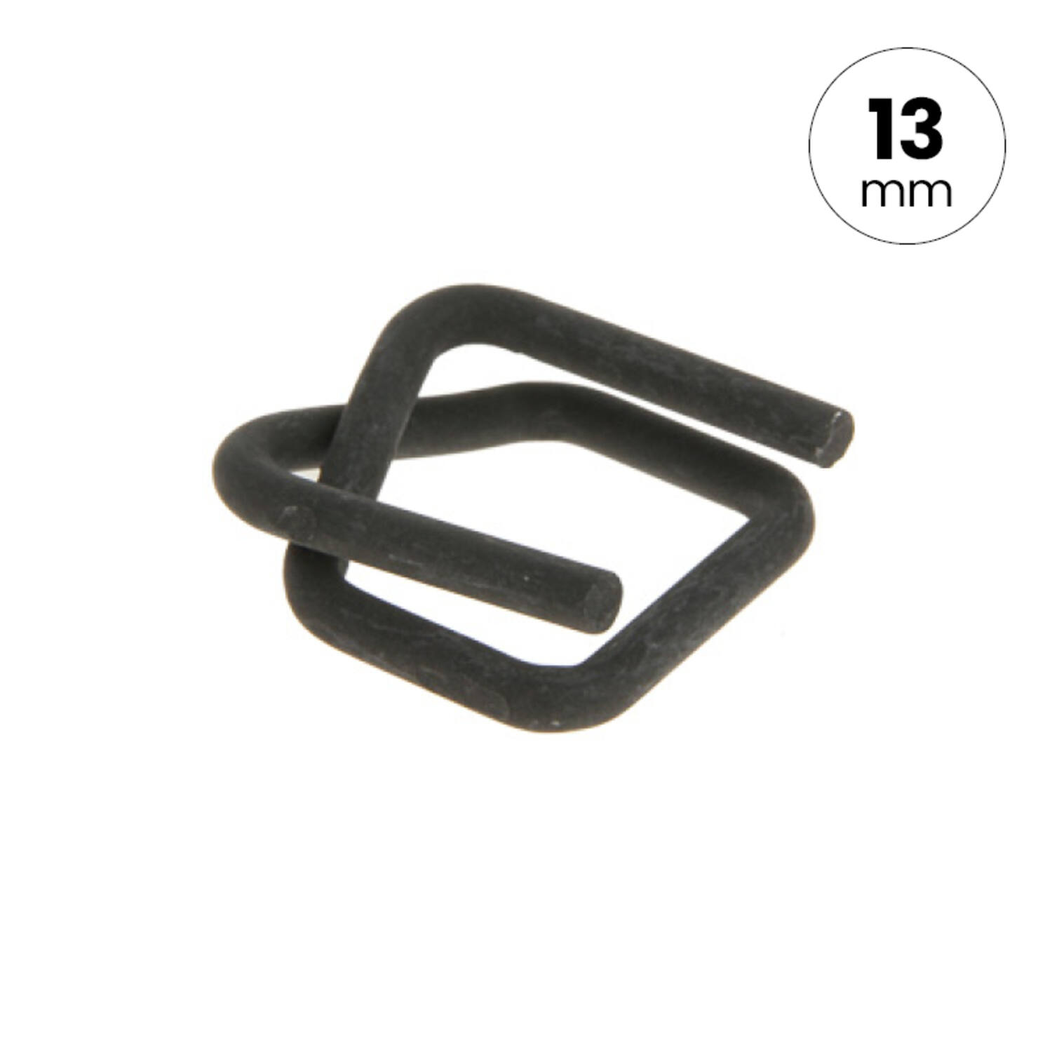 Metalen gesp FIXCLIP(BF-4) 13mm Gefosfateerd