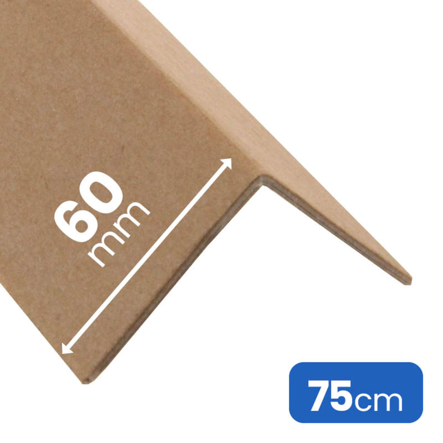 Hoekprofiel ECO 60x60x3mm 75cm