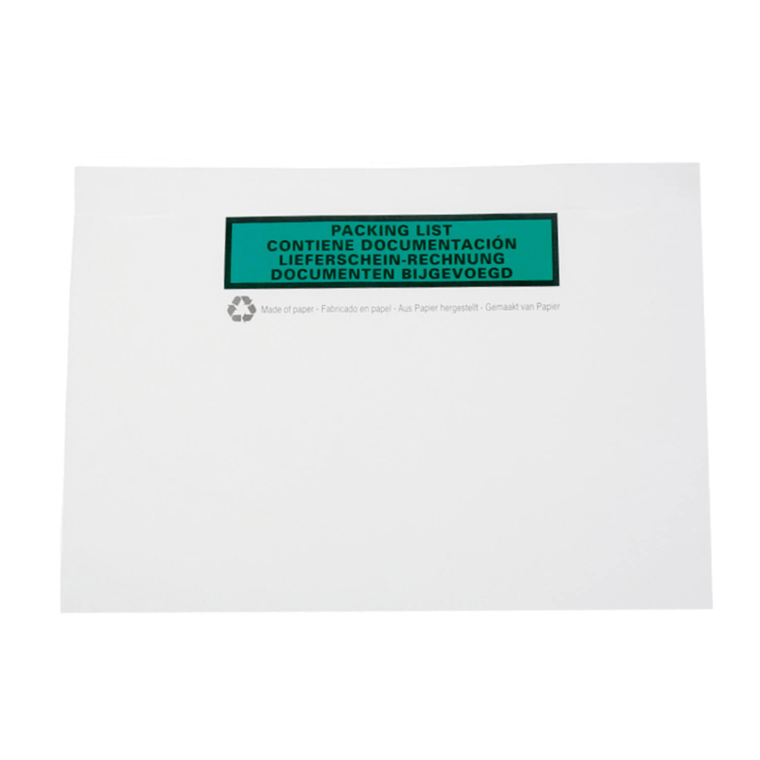 Packlist A5 inw. 228x165mm BIO papier