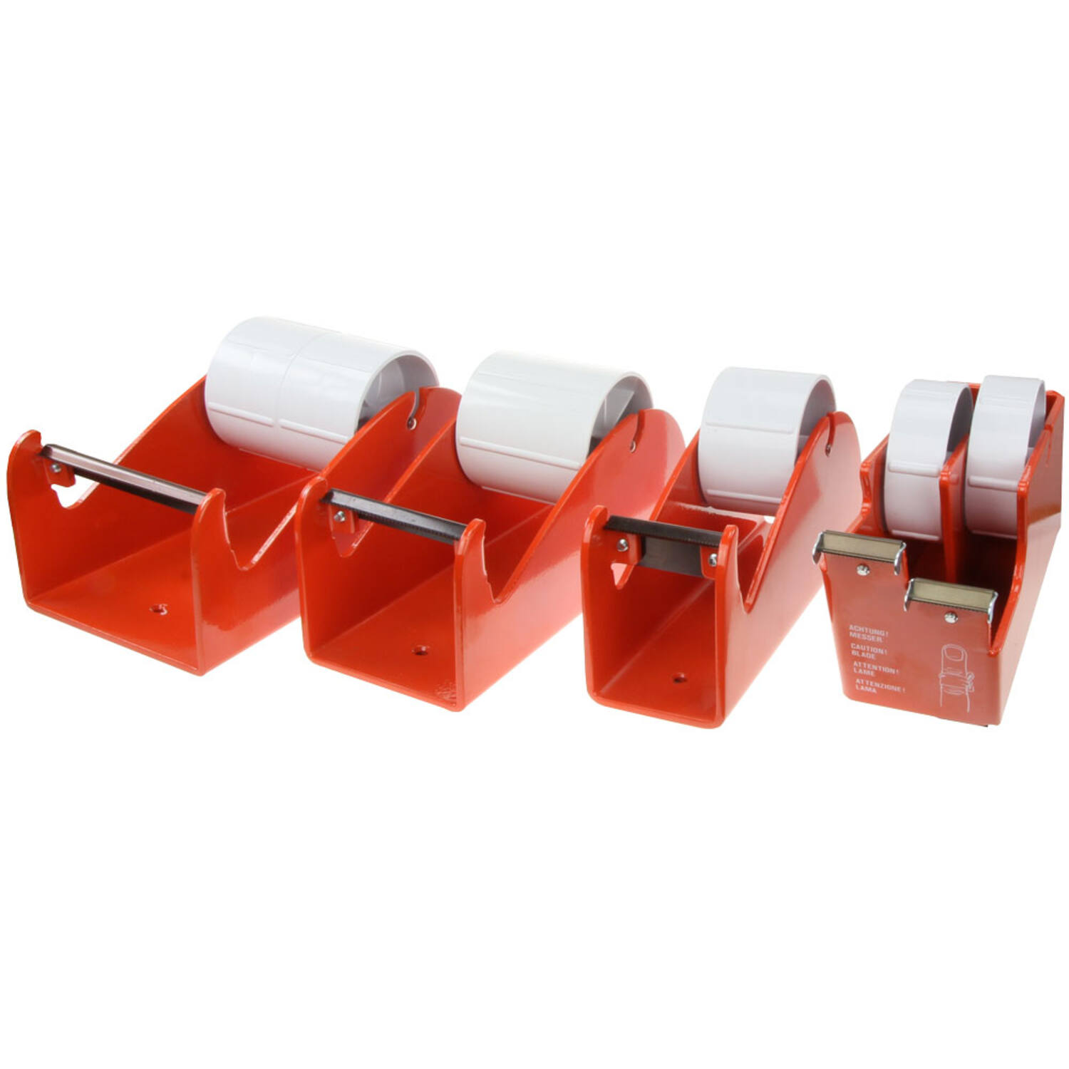 Tafeldispenser 50mm rood 'Heavy'