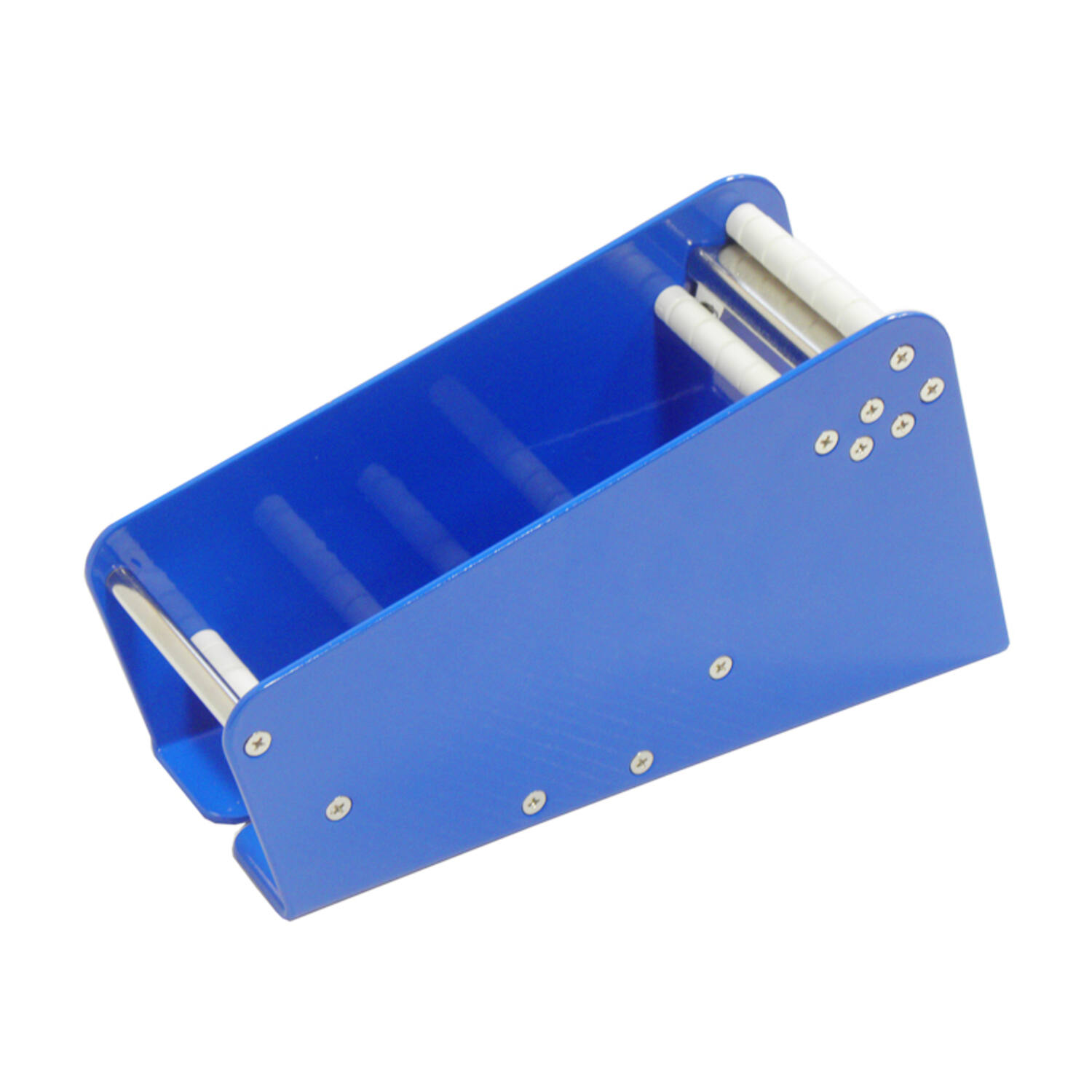 Labeldispenser 1-vaks metaal 75mm
