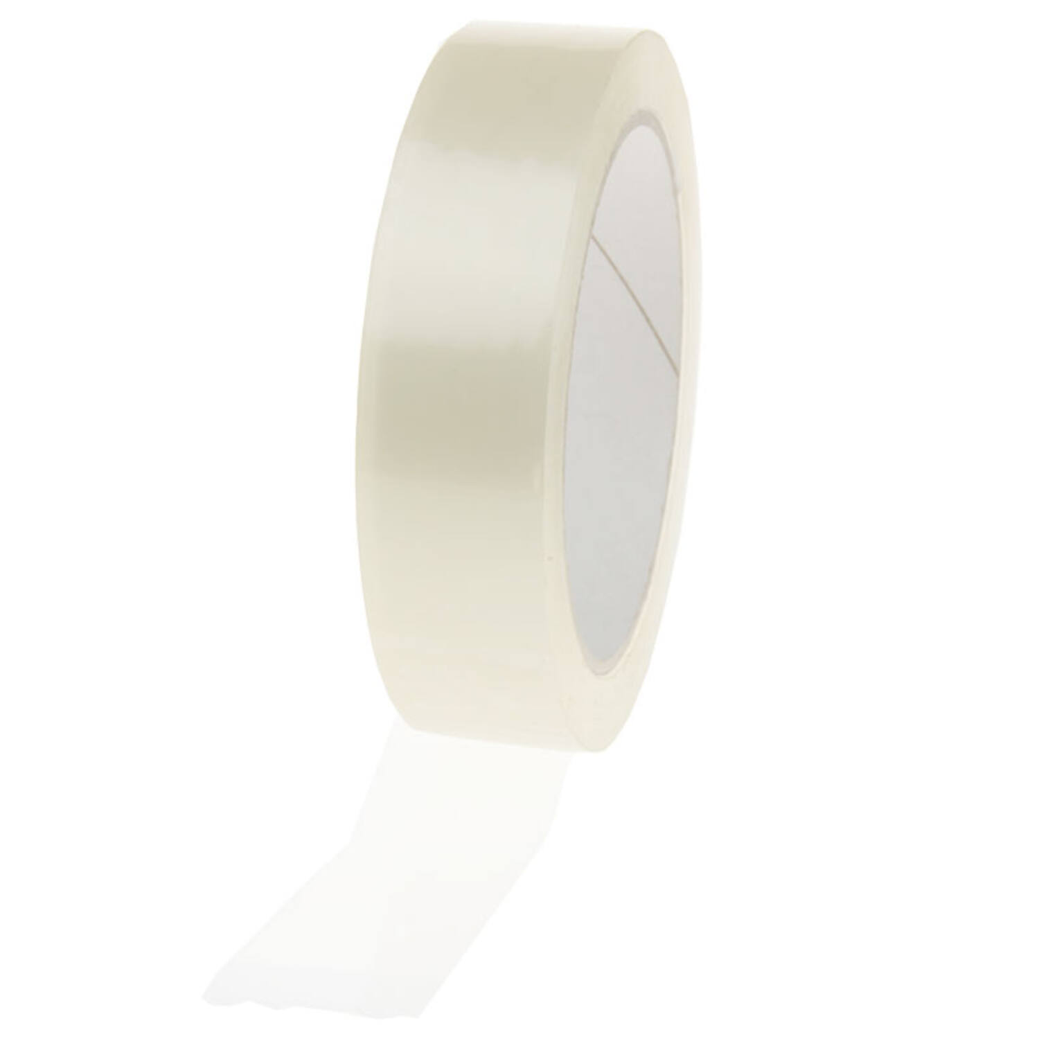 PP tape 25/66 acryle transparant low-noise