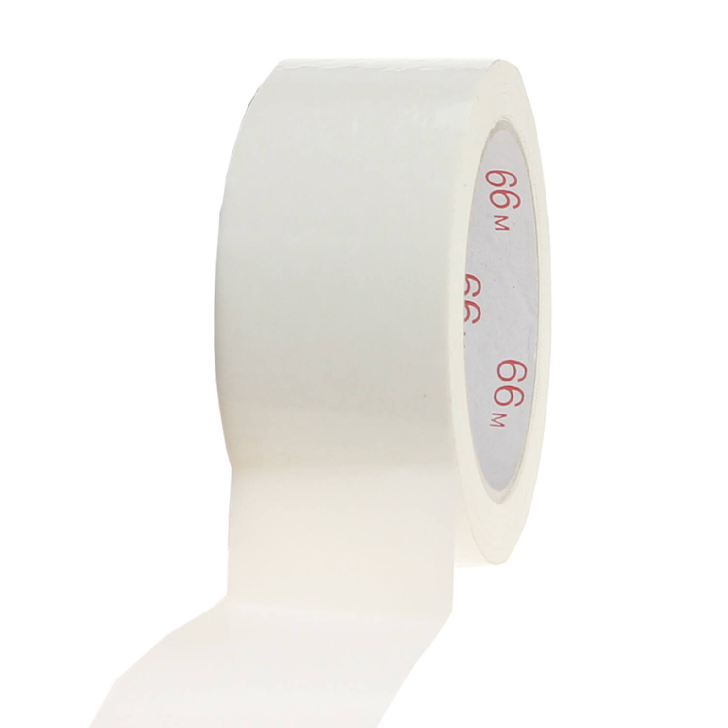 PVC tape 48/66 wit solvent neutraal