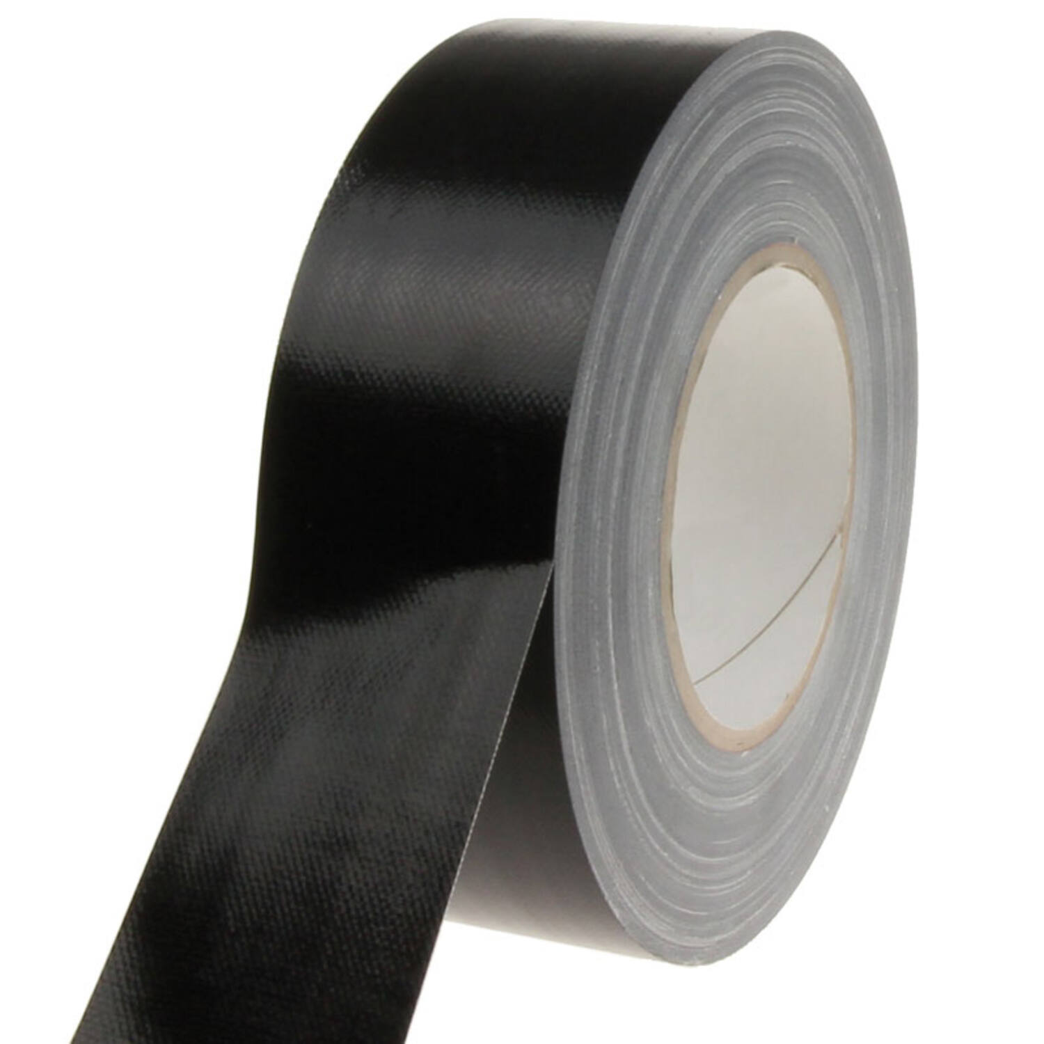 Duct tape 50/50 zwart lijmrest vrij