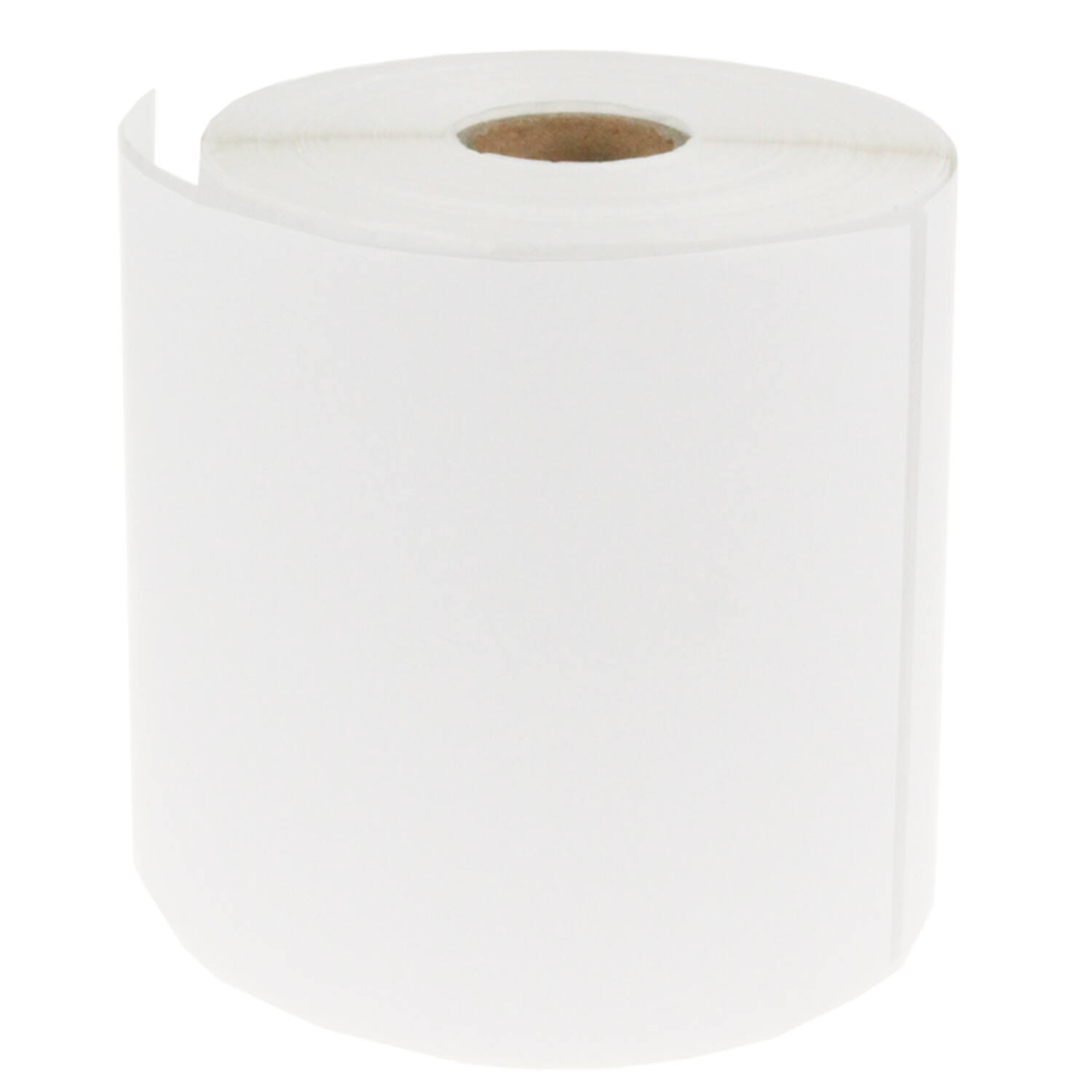 Direct thermische etiketten wit 100 x 150mm zonder perforatie permanent