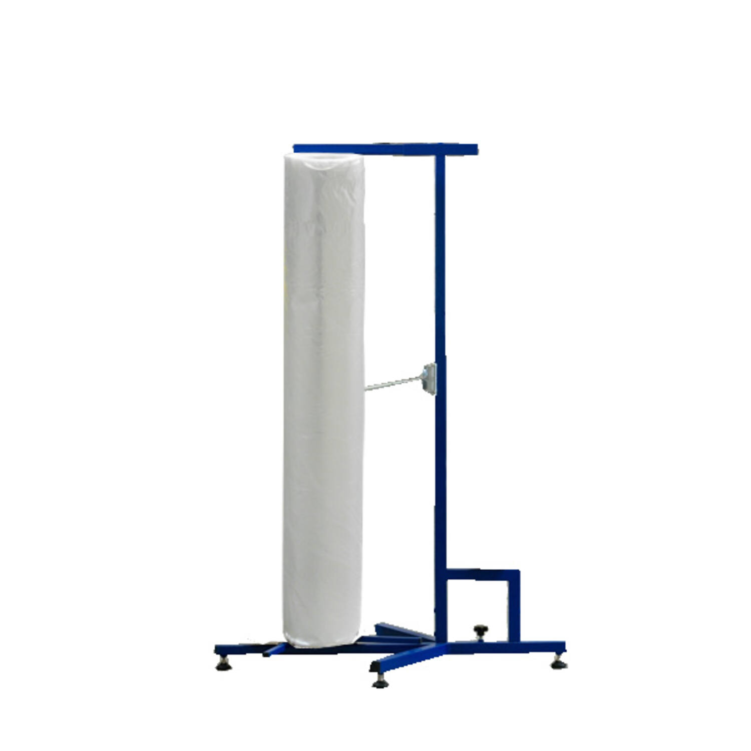 Verticale rolhouder blauw 100-170cm