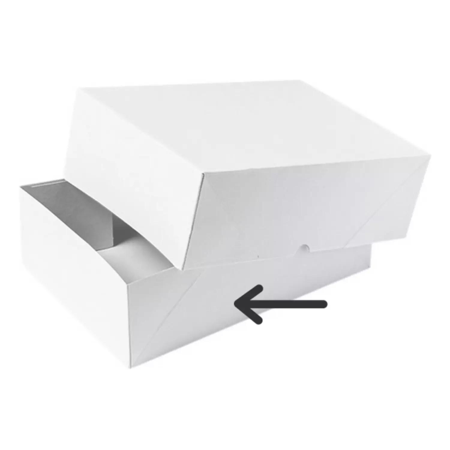 Paraatdozen bodem A4 kraft grijs/wit 700 gram 300 x 215 x 100mm