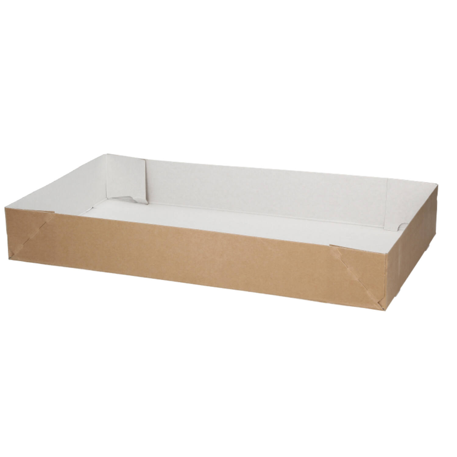 Paraatdozen bodem kraft bruin/bruin 750 gram 493 x 287 x 70mm