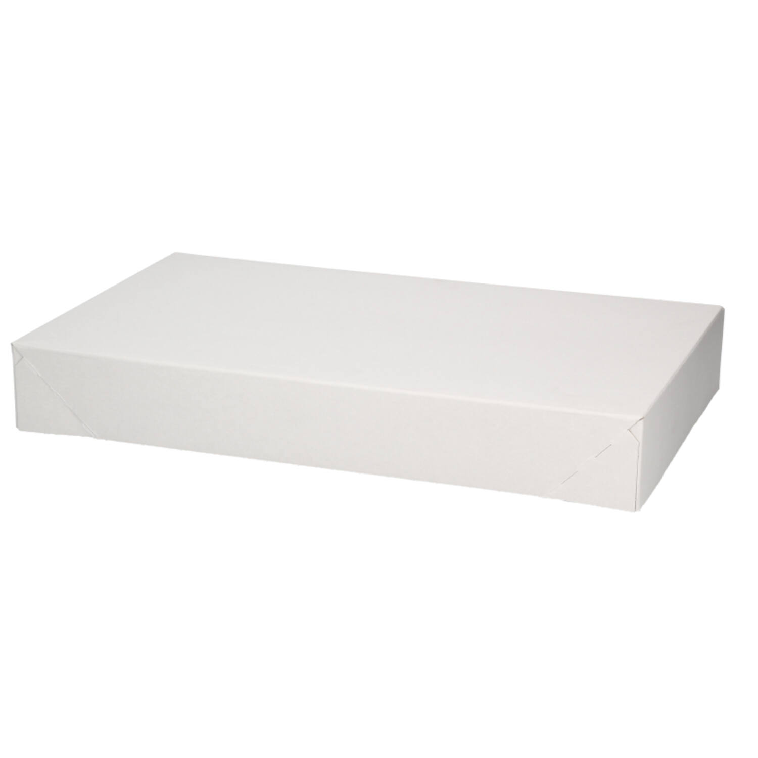 Paraatdozen deksel kraft bruin/wit buiten 700 gram 499 x 292 x 70mm