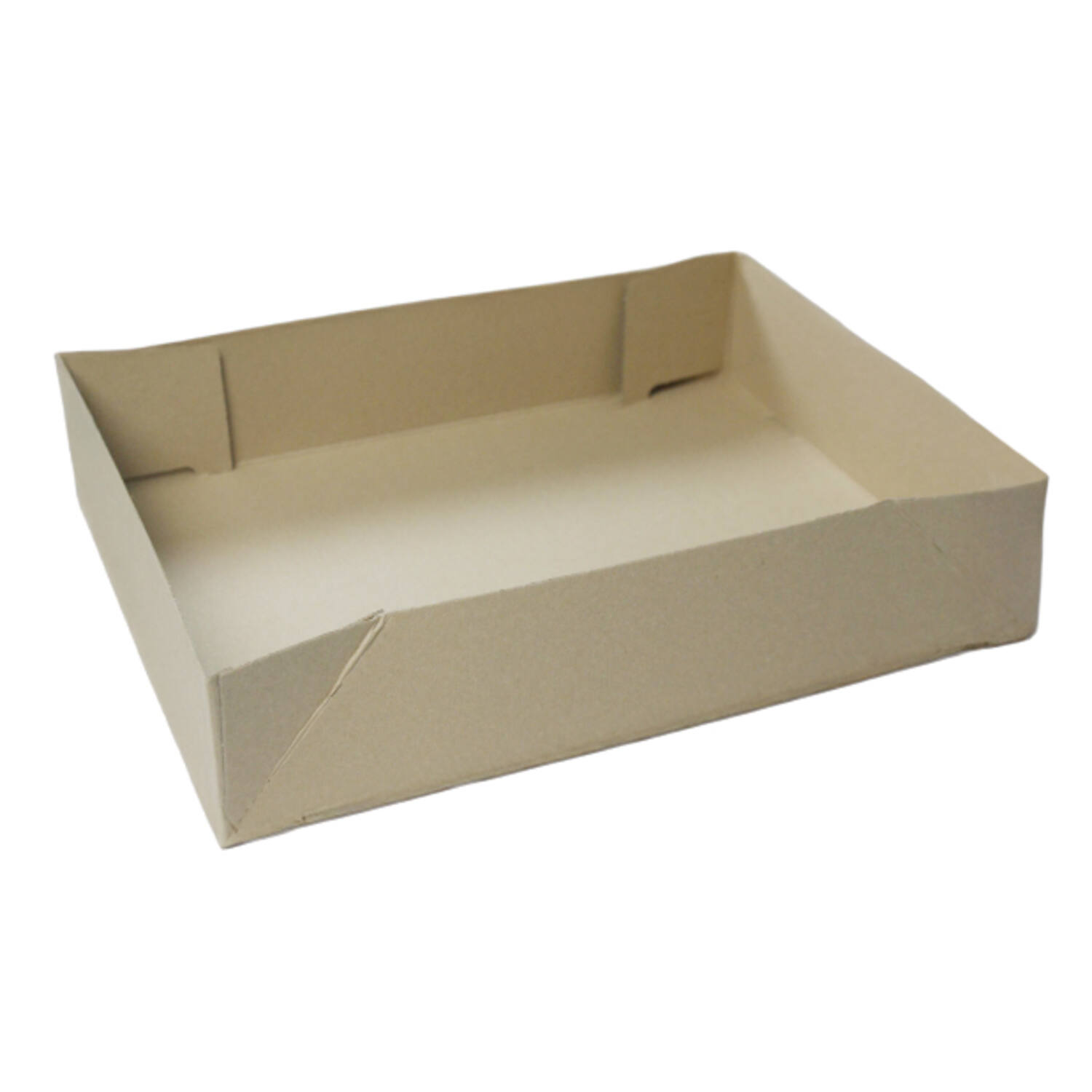 Tuintray kraft bruin/bruin 700 gram 380 x 280 x 80mm