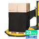 Machinefolie 23my 50cm x 1.500m zwart 250%