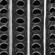 Macro perforated machinefilm powerstretch transparant 15 my 47 cm x 1.000 m