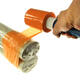 Bundelfolie 23my 10cm 150m K38-140mm groen
