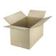 Amerikaanse vouwdozen FEFCO 0201 400x250x250 mm B-golf met extra rillijn op 125 mm
