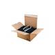 Verzendbox 26 220x190x120mm EG bruin autolock + plakstrip