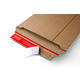 CP 010.02 Kartonnen verzendenvelop 185 x 270 x -50mm bruin EG + ZK KLep