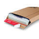 CP 010.04 Kartonnen verzendenvelop 235 x 340 x -35mm bruin EG + ZK KLep