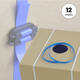PP Band 12/55 blauw dispenserdoos 1.000mtr