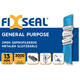 Sluitzegels FIXSEAL 13mm open geprof