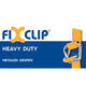 Metalen gesp FIXCLIP(B-6) 19mm 4,0mm draad