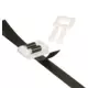 Kunststof gesp FIXCLIP 13mm 3,5 mm transparant + grip