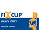 Metalen gesp FIXCLIP(BF-5) 16mm gefosfateerd