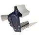 Handdozensluiter H75 de Luxe 75 mm blauw