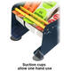 Labeldispenser 1-vaks metaal 75mm