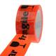 PP Tape 50/66 fluor oranje 32 my acryl low noise high tack fragile/breekbaar