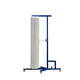 Verticale rolhouder blauw 100-170cm